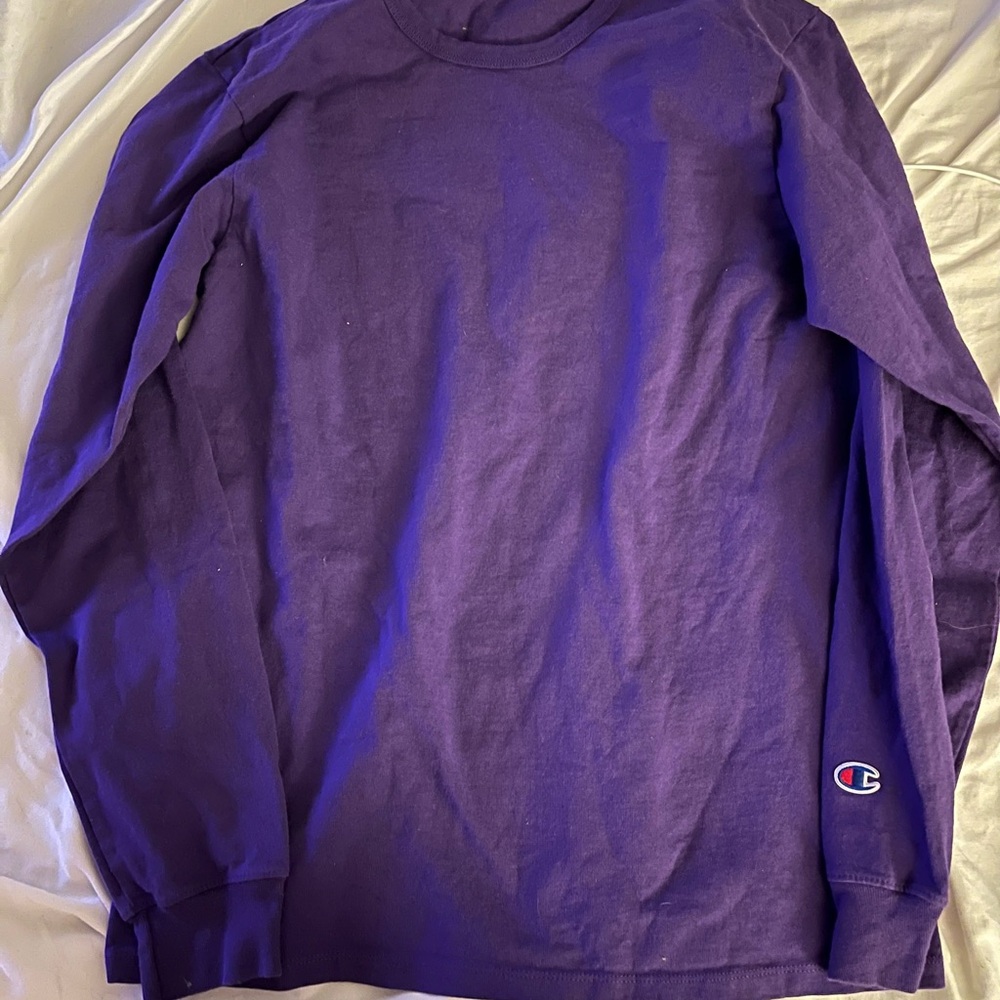 Champion Purple Long Sleeve Shirt